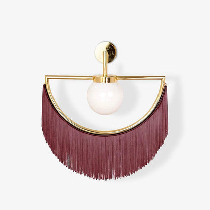 Wink Tassel Cute Wall Lamp - Retro Bohemian LED Light