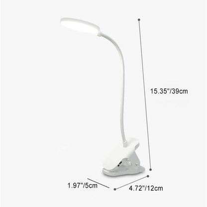 Rechargeable LED Clip Desk Lamp Eye Protection Night Light