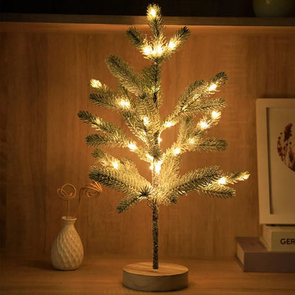 Minimalistic Pine Wood LED Lamp | PineGlow - USB & Battery