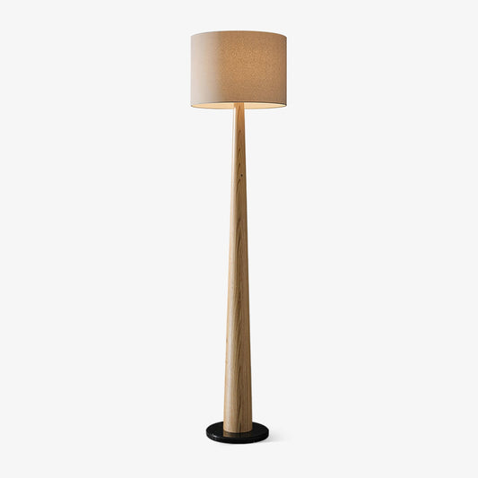 Zhanming Floor Lamp LED Indoor Wooden Design Soft Shade