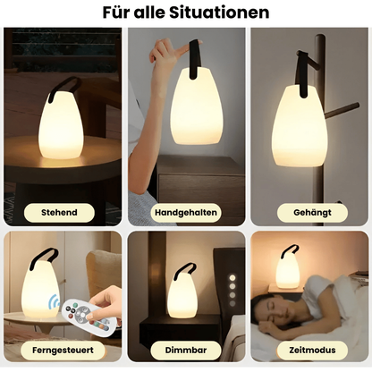 Portable Waterproof Wireless Table Lamp with Remote Control