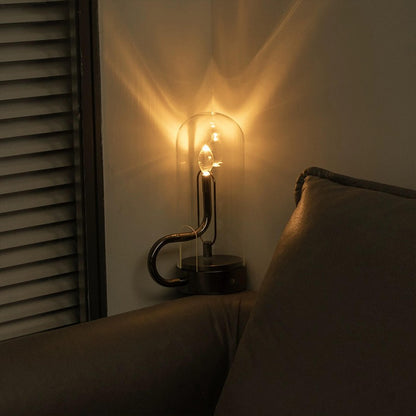 Cordless Candle Table Lamp - Modern Ambient Lighting with Water-Resistant Design