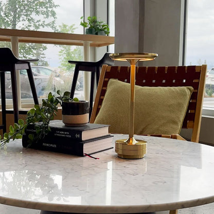 Ambient | Metal Wireless Rechargeable Table Lamp LED Dimmable