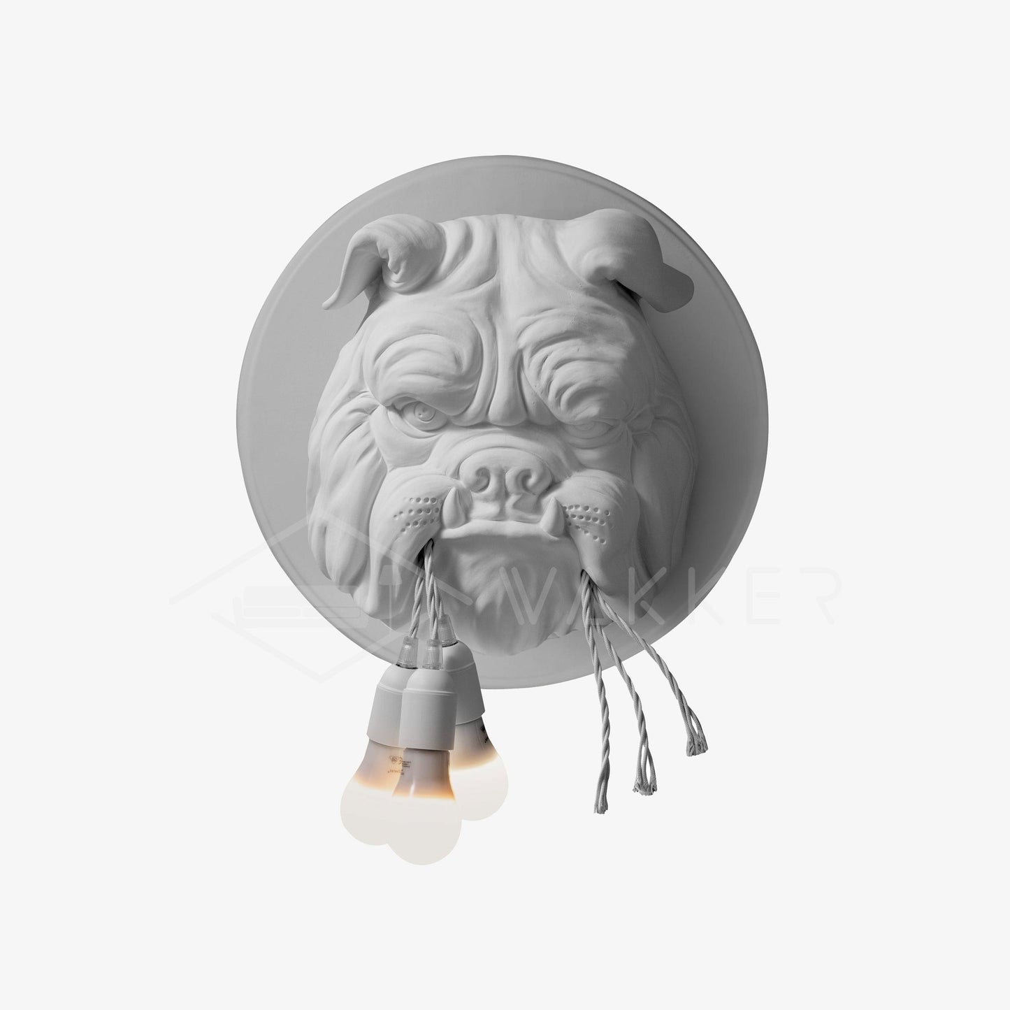 Amsterdam Wall Lamp - Indoor LED Bulldog Sconce Light