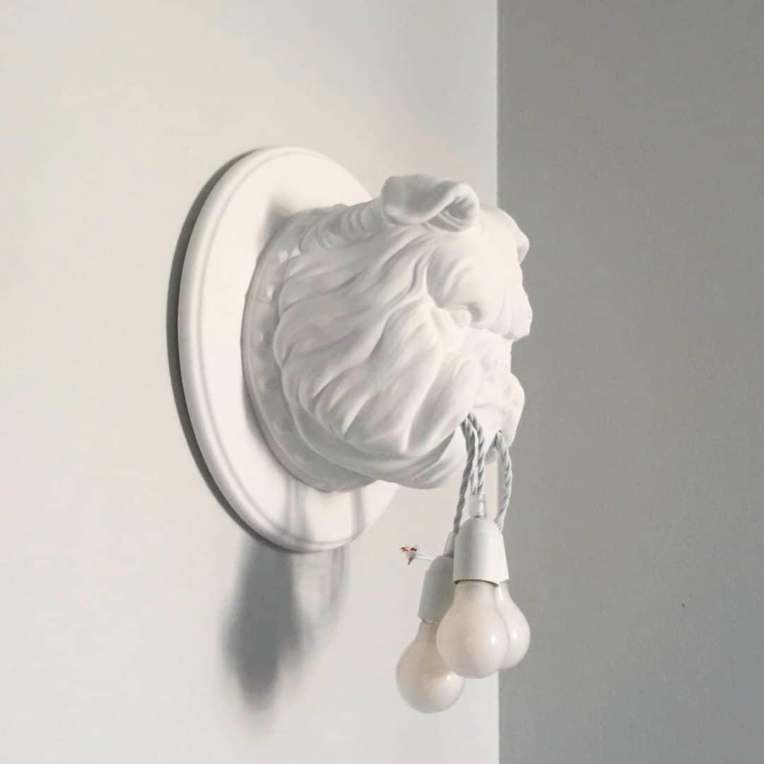 Amsterdam Wall Lamp - Indoor LED Bulldog Sconce Light
