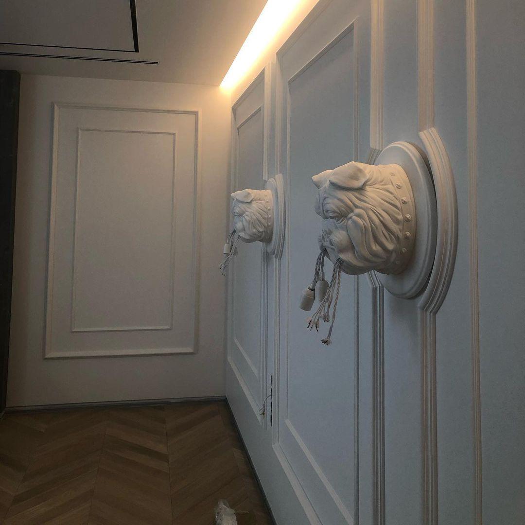 Amsterdam Wall Lamp - Indoor LED Bulldog Sconce Light