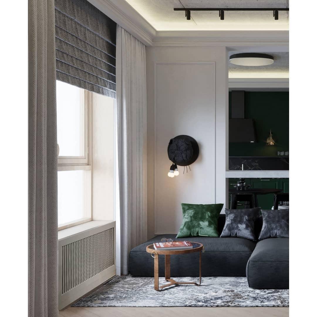 Amsterdam Wall Lamp - Indoor LED Bulldog Sconce Light