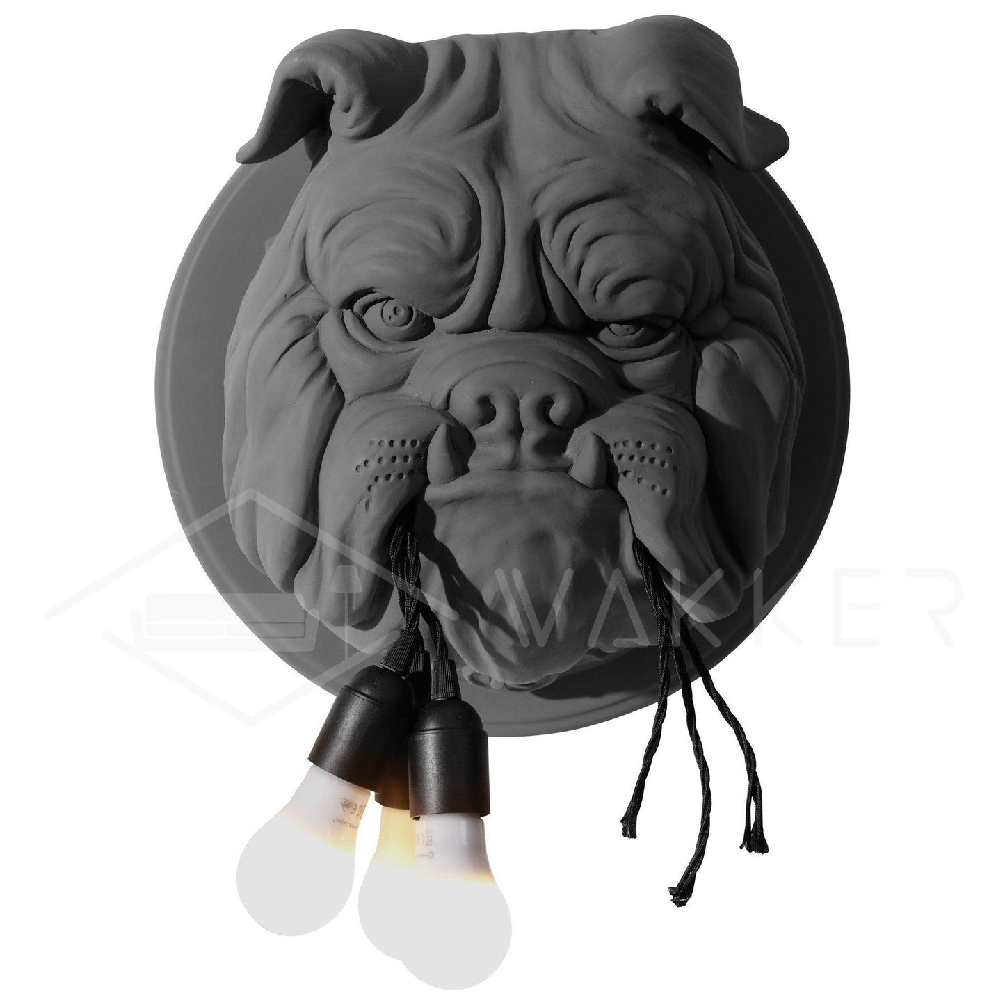 Amsterdam Wall Lamp - Indoor LED Bulldog Sconce Light