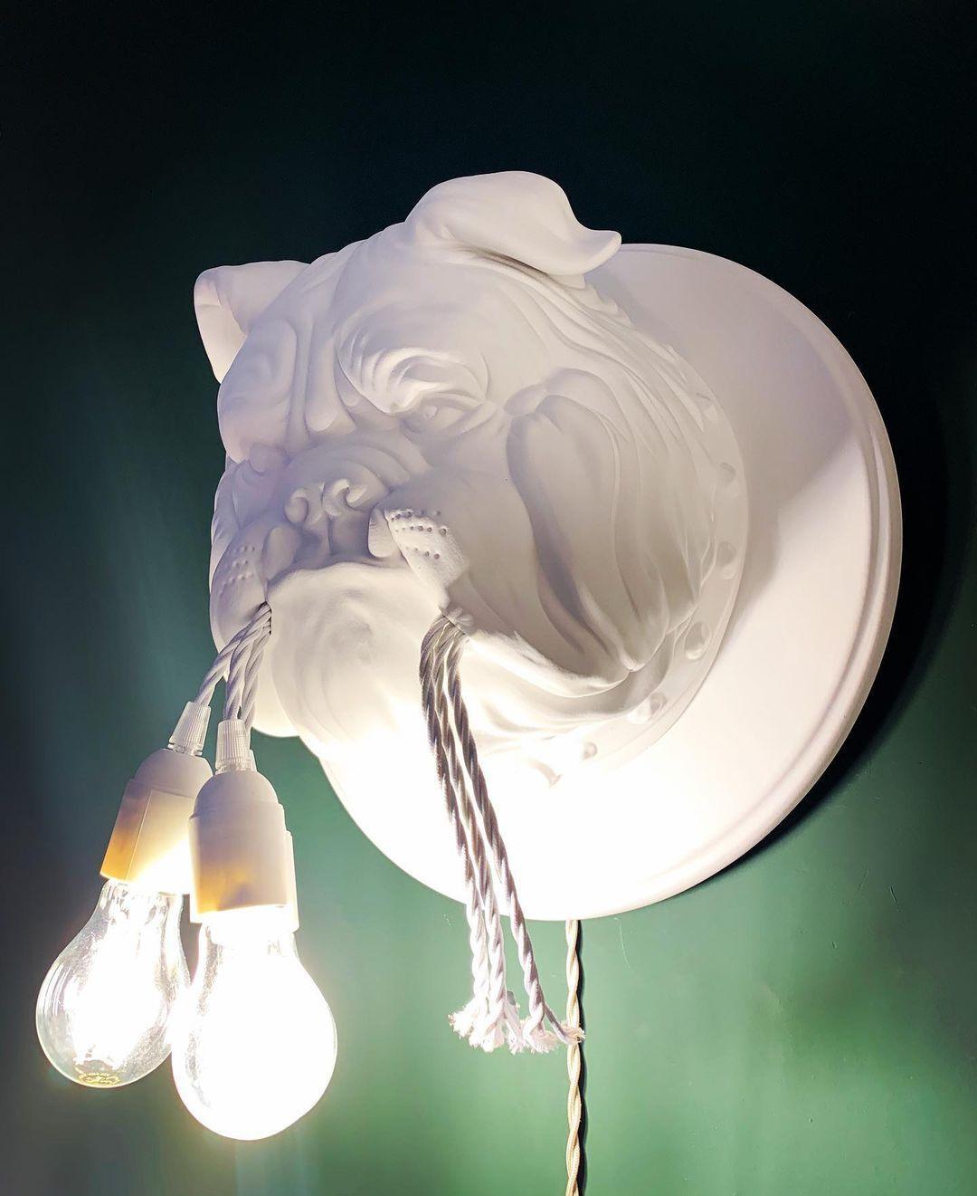 Amsterdam Wall Lamp - Indoor LED Bulldog Sconce Light