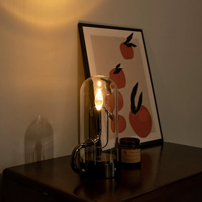 Cordless Candle Table Lamp - Modern Ambient Lighting with Water-Resistant Design