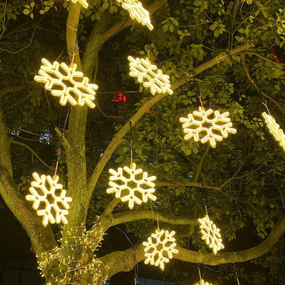 Christmas LED Waterproof Snowflake Light for Outdoor Decor