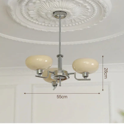 Bauhaus Medieval Ceiling Light - Modern LED Chandelier