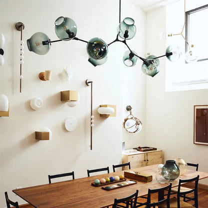Bifurcation Bubble Glass Sputnik Chandelier - Modern Pendant