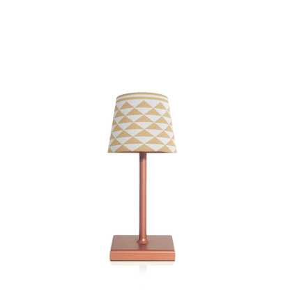 Mini Portable LED Table Lamp - Cordless, Rechargeable, and Dimmable Design