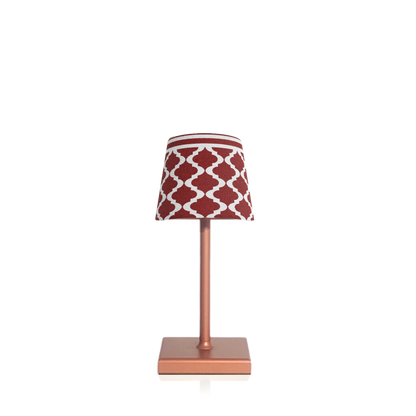 Mini Portable LED Table Lamp - Cordless, Rechargeable, and Dimmable Design