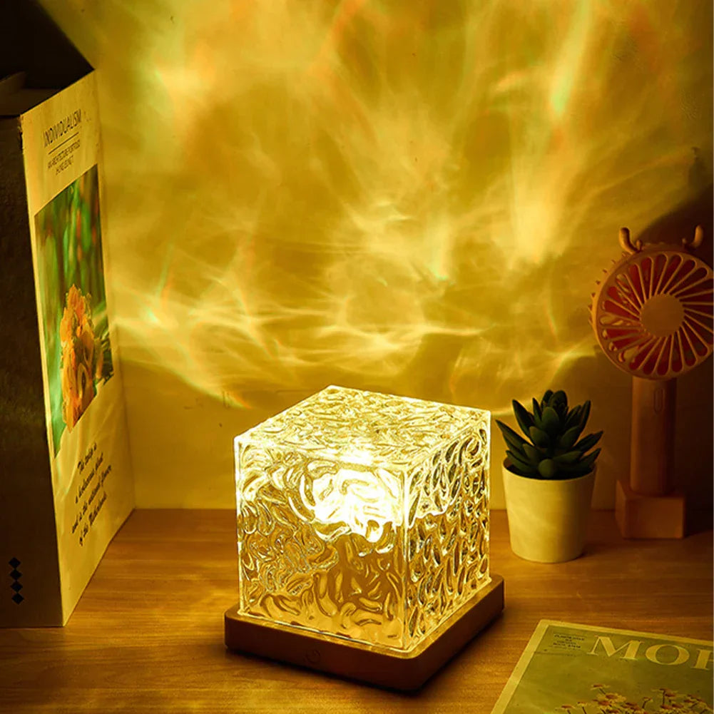 Lampe Cube Leuchtend Nordlichter-Effekt Color Changing LED Light