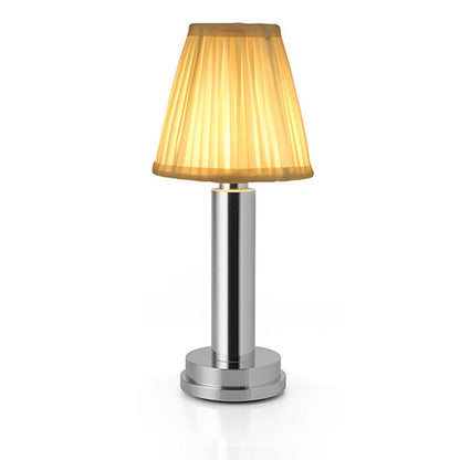 Lumia Cordless Fabric Table Lamp – Rechargeable, Dimmable, and Elegant