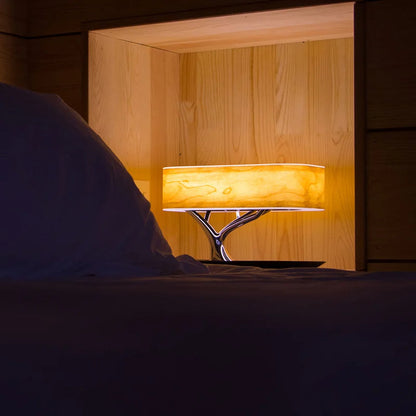 Verona Smart LED Table Lamp - Wireless Charging, Bluetooth Speaker & Dimmable Light