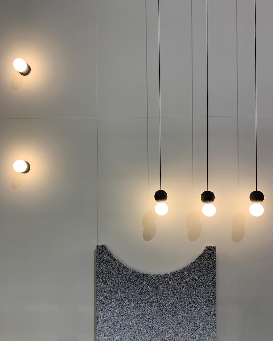 Origo Wall Lamp - LED Indoor Concrete and Glass Light