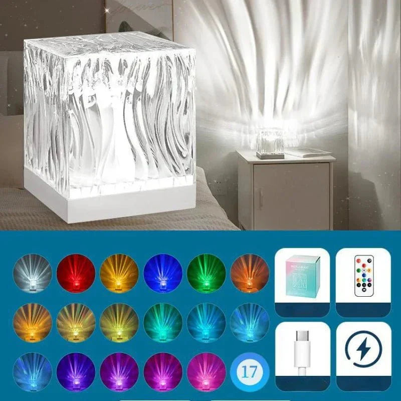 Dynamic Aurora Light Projector Lamp - LED Night Light