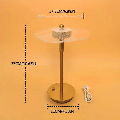 Frendorf LED Desk Lamp Dimmable Iron Light 37cm