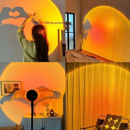 Betörende Schönheit LED Magic Sunset Lamp - MagieSun