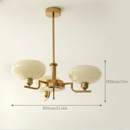Bauhaus Medieval Ceiling Light - Modern LED Chandelier