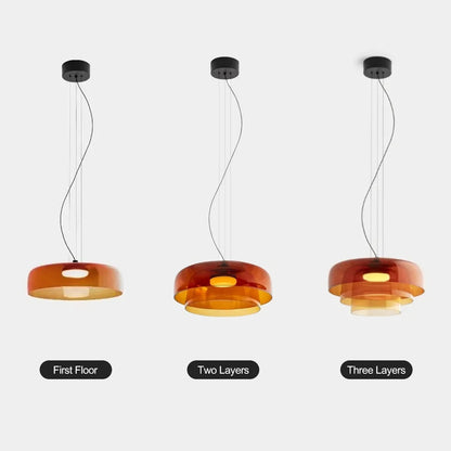 Elegant Glass Premium Ceiling Light