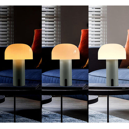 Elegant European Mushroom Table Lamp – Wireless Touch Control