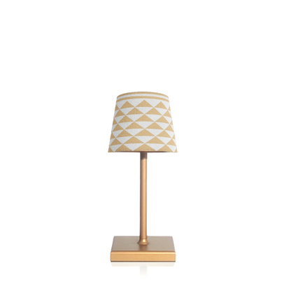 Mini Portable LED Table Lamp - Cordless, Rechargeable, and Dimmable Design