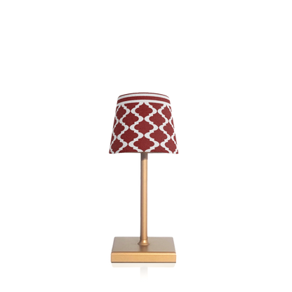 Mini Portable LED Table Lamp - Cordless, Rechargeable, and Dimmable Design