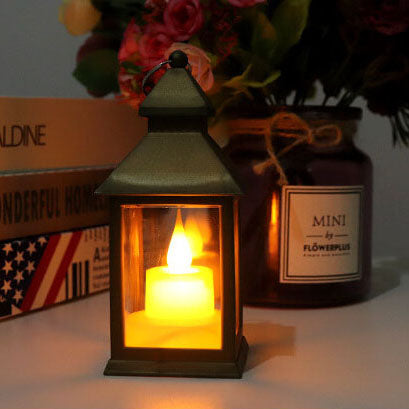 Halloween Horror Flame LED Table Lantern Light for Parties