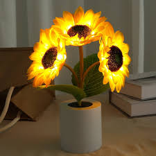 Frendorf Sunflower Lamp LED Flower Decorative Light