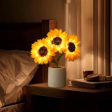 Frendorf Sunflower Lamp LED Flower Decorative Light