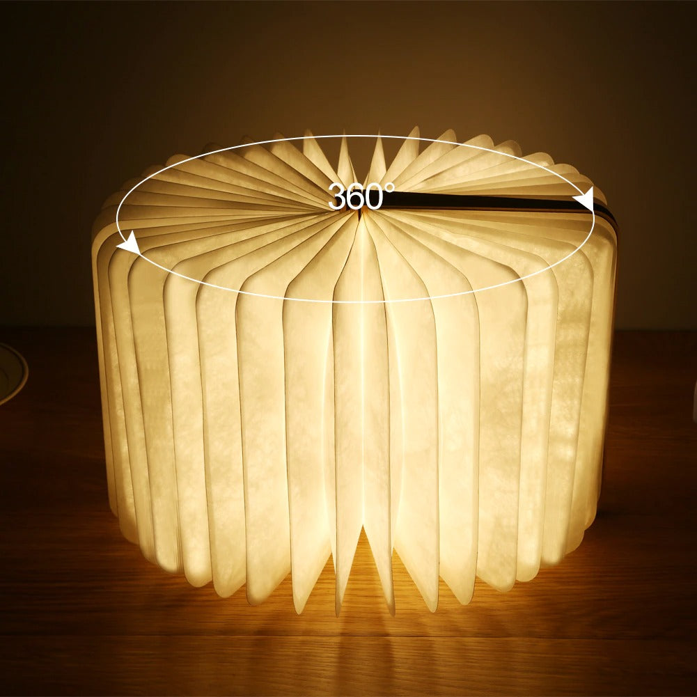Original Glowing Book Bedside Lamp - Modern LED Night Light