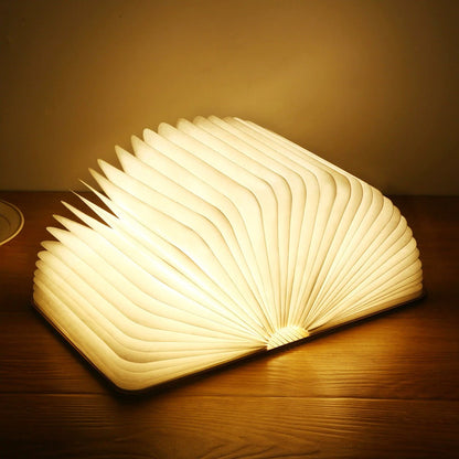 Original Glowing Book Bedside Lamp - Modern LED Night Light