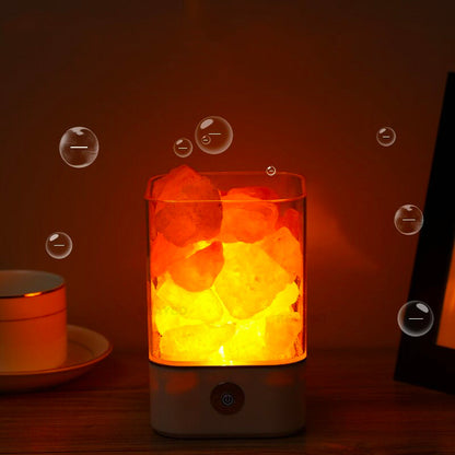 Himalaya Salt Night Light - USB Rechargeable Dragon Lamp