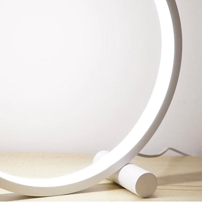 Touch Sensitive Circular Night Light - LED Table Lamp