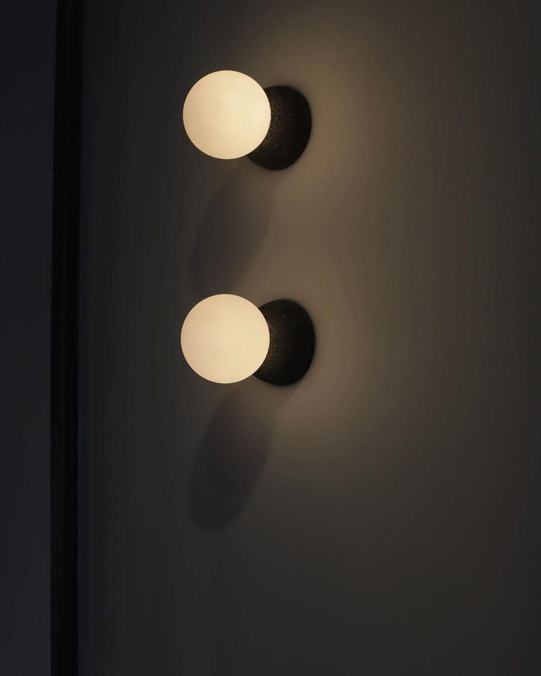 Origo Wall Lamp - LED Indoor Concrete and Glass Light