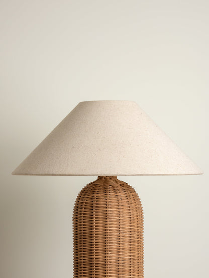 Ensia Tall Rattan Table Lamp – Bohemian Elegance for Every Room