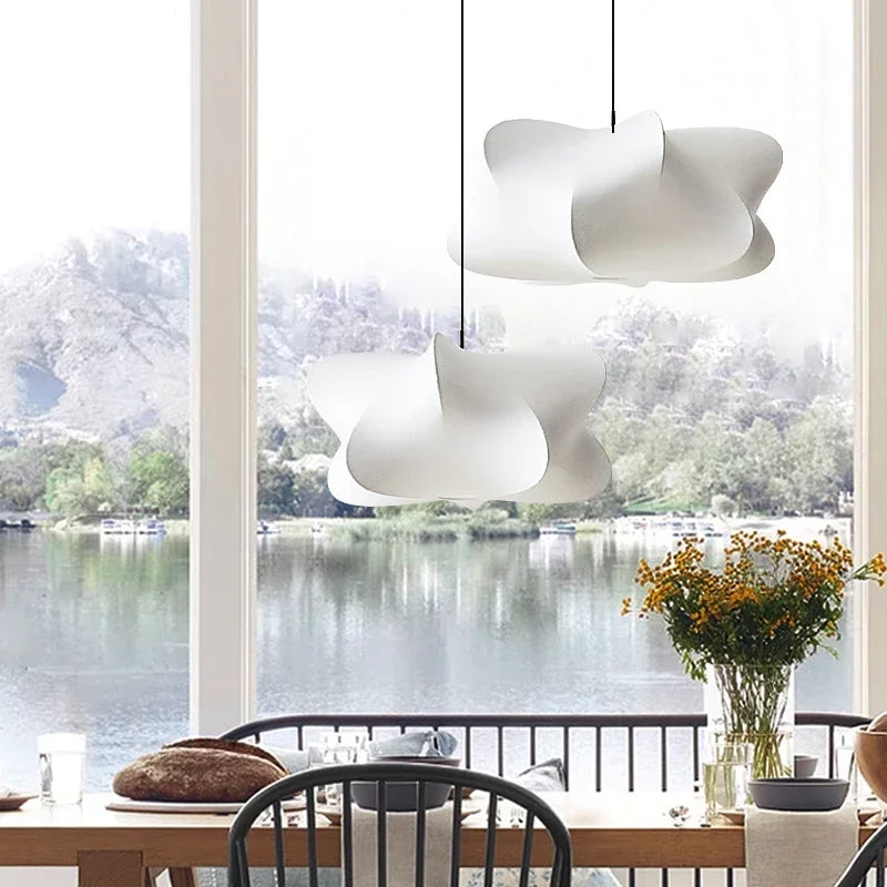 Wabi Sabi Silk Pendant Light – Embrace Japanese-Inspired Elegance