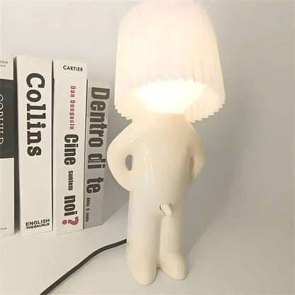 Frecher Junge Creative Table Lamp – Unique LED Lighting for Bedroom and Living Room