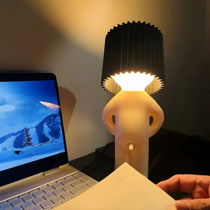 Frecher Junge Creative Table Lamp – Unique LED Lighting for Bedroom and Living Room