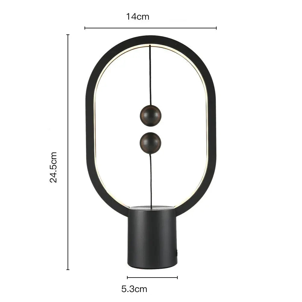 Multifunctional Creative LED Desk Lamp with Adjustable Brightness