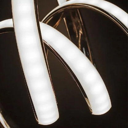 Minimalist Curved LED Lamp - Modern Acrylic Design