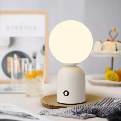 LED Rechargeable Table Lamp USB Type-C for Bedroom Living Room