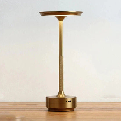 Premium One Touch Table Lamp - Elegant Gold Design