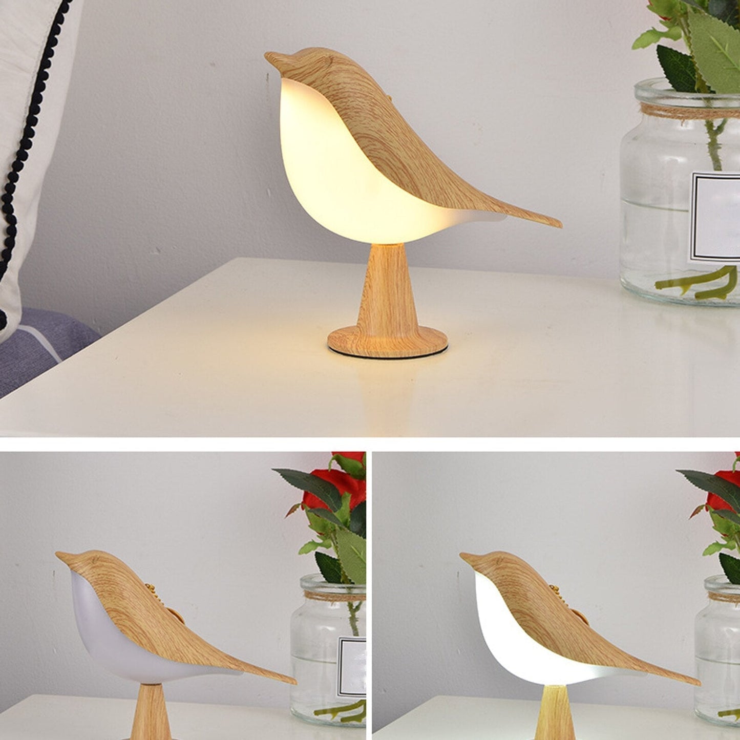 MissBird Decorative LED Table Lamp – Stylish and Energy Efficient