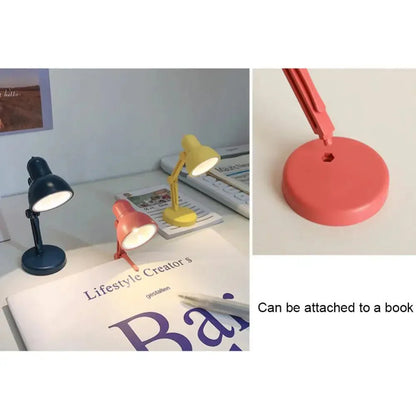 Minimalist Colourful LED Book Light - Portable Reading Lamp