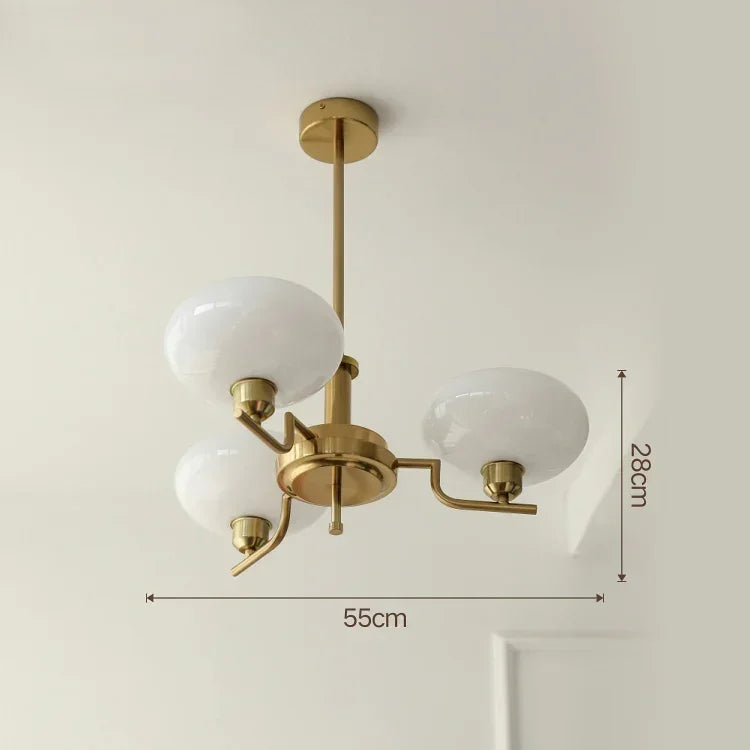 Bauhaus Medieval Ceiling Light - Modern LED Chandelier